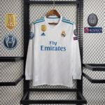 Camisola Real Madrid Home 2017-2018 Manga Longa UCL