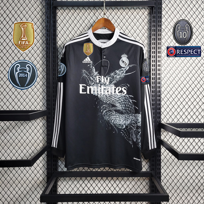 1eacca1c Camisola Real Madrid Third 2014-2015 Manga Longa UCL - Imagem 1