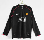 Camisola Manchester United Third 2007-2008 Manga Longa