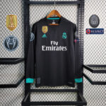 Camisola Real Madrid Away 2017-2018 Manga Longa UCL