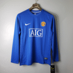 Camisola Manchester United Away 2007-2008 Manga Longa