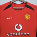 Camisola Manchester United Home 2002-2003 Manga Longa - Imagem 2