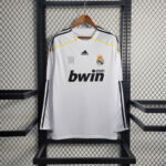 Camisola Real Madrid Home 2009-2010 Manga Longa