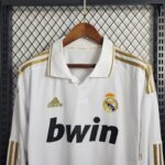 Camisola Real Madrid Home 2011-2012 Manga Longa - Imagem 2