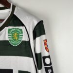 Camisa Sporting Home 2001-2002 Manga Longa - Imagem 3