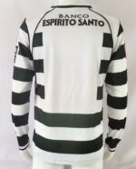 Camisa Sporting Home 2001-2002 Manga Longa - Imagem 4